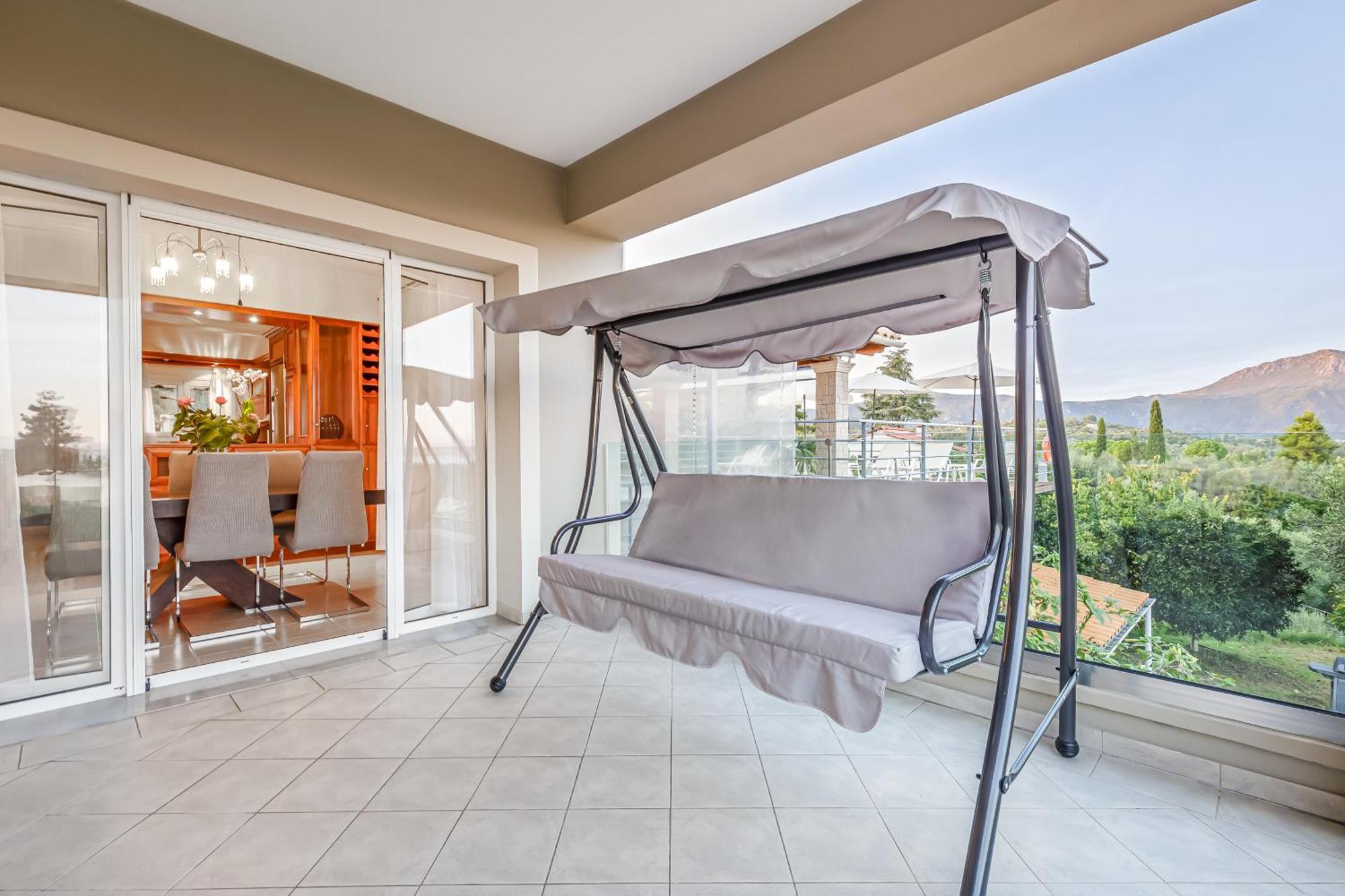 Villa Olivia Corfu - Amazing Sea-View 3 Bedroom Villa With A Pool Gazátika Exteriör bild